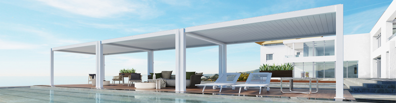 Aluminium Louvered Pergola