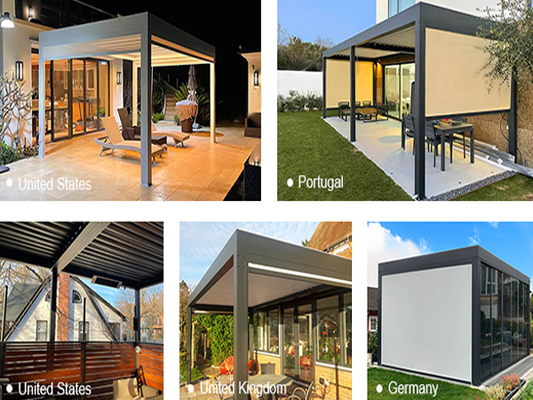 High End Outdoor Pergola