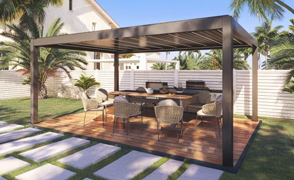 iDP700 Aluminum Pergola