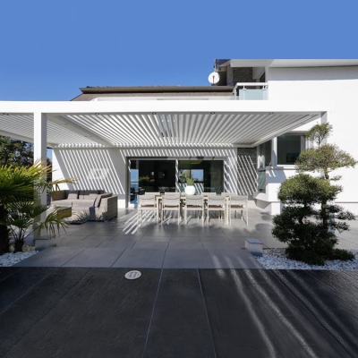 Electric pergola awning motorized aluminum patio roofs cover pergola
