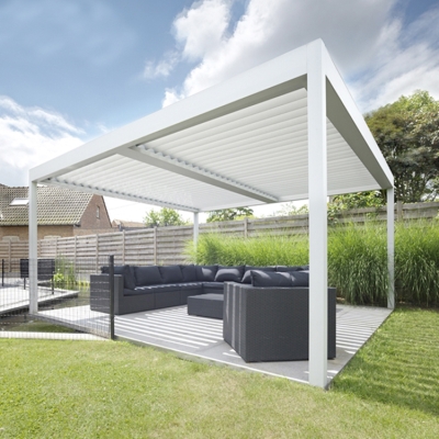 Sun Shade Remote Control Electric Aluminum Outdoor pergola roof bioclimatic wall