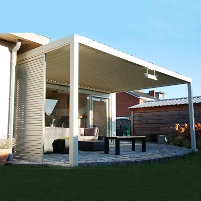 Motorized waterproof aluminum pergola roof price