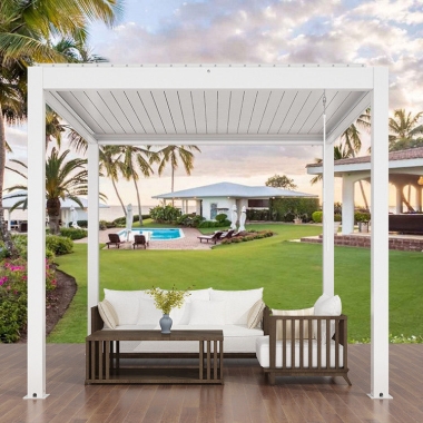Patio Wind Screen Shade Zip Blind Side Walls For Pergola
