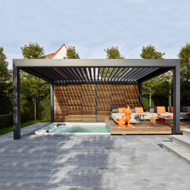 Louver Roofing Systems Patio Roofing Cover Garden Pergola For Swimming Pool