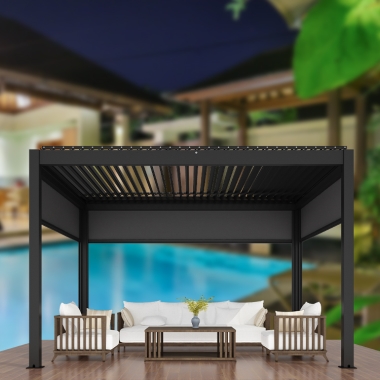 outdoor pergula aluminum pergola pergole bioclimatiche