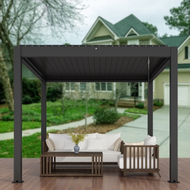 4x3x2.5m pergola aluminium water proof pergole