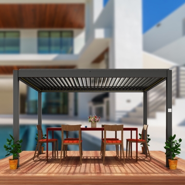 aluminium gazebo outdoor 4 saison gazebo hot tub pergola