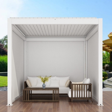 For Trading Companies Customs Size 3x3 3x4 4x4 5x4 6x4 Waterproof Adjustable Pergola
