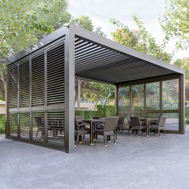 Patio Furniture Sets Luxurious Outdoor Garden Aluminium Pergola Systems