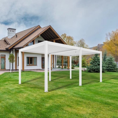Waterproof Outdoor Aluminum Louver Roof Bioclimatic Pergola
