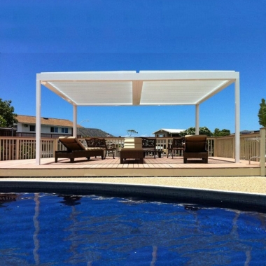Sunshade Retractable Pergola Side Screen Blind Roll-up Awning Outdoor Patio Divider Garden