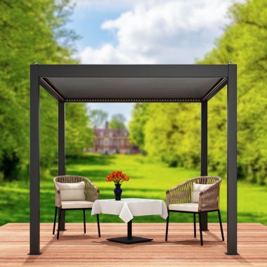 outdoor blinds motorized roller waterproof zip screen blinds for aluminum gazebo