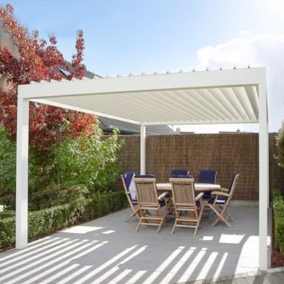 3x6 luxury garden patio electric sunshade aluminum pergola