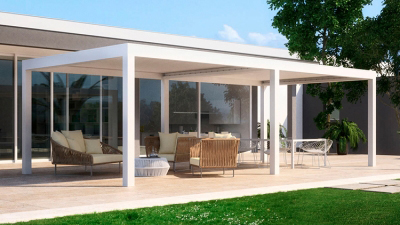 Mounting and User Instructions for GR-9100 aluminum louvered pergola