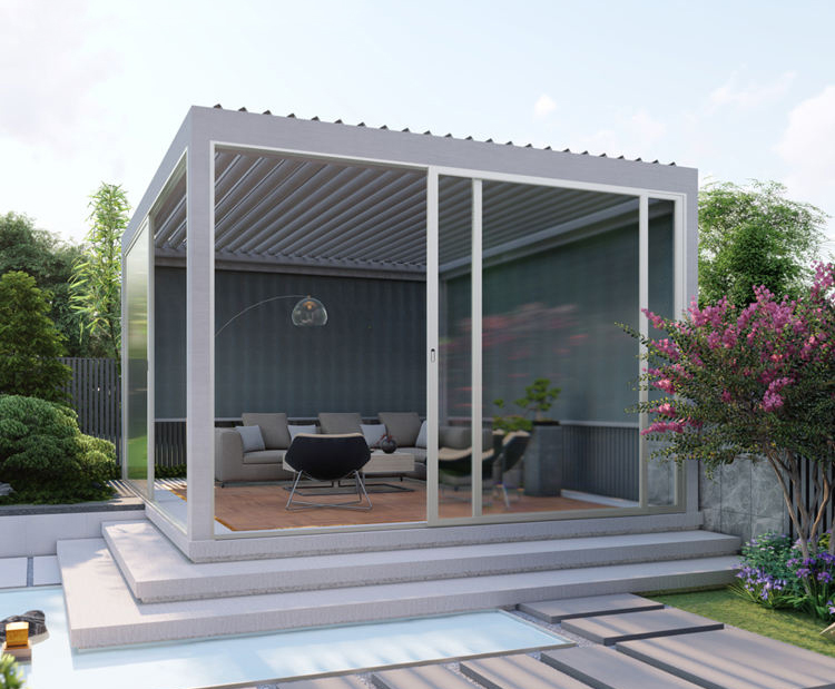 Full cassette retractable awning