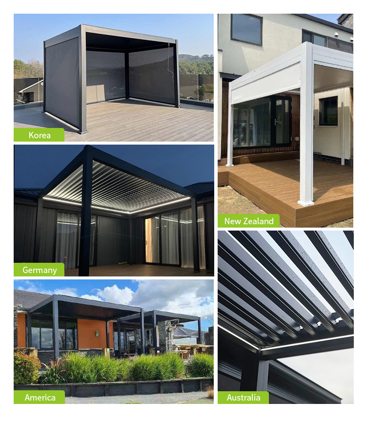 solar panel pergola kit