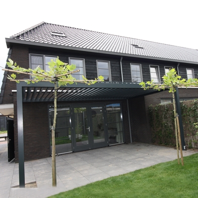 New products terrace outdoor waterproof aluminum pavilion louver roof