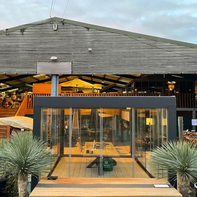 100% Waterproof aluminum louver roof pergola system