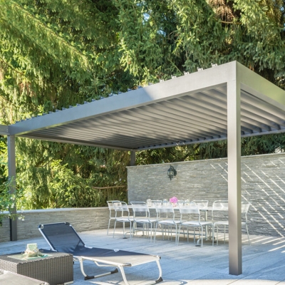 Patio louver roofing systems outdoor aluminum gazebo manufacturers