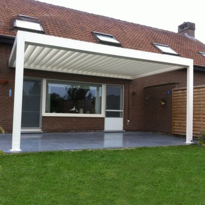 Aluminium louvered roof system pergola gazebo covers outdoor