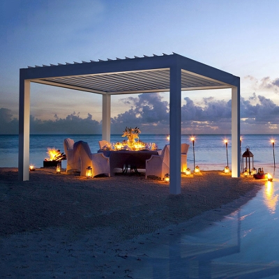 Professional Design Patio Controllable Pergolas Bioclimatique Covers