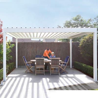 Electric Opening Rain-resistance Aluminum Pergola Sunroof for Deck