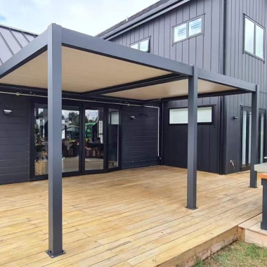 Sunshade Screens Blinds Aluminum Louver Roof Pergola